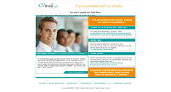 Desktop Screenshot of cvmail.fr